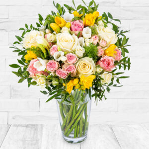 Rose and Freesia