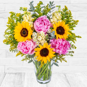 Sunflowers & Peonies