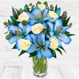 Sapphire Lily and Rose
