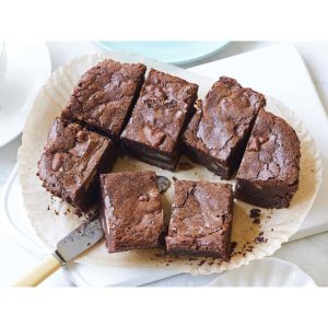 Meg Rivers Brownie Traybake